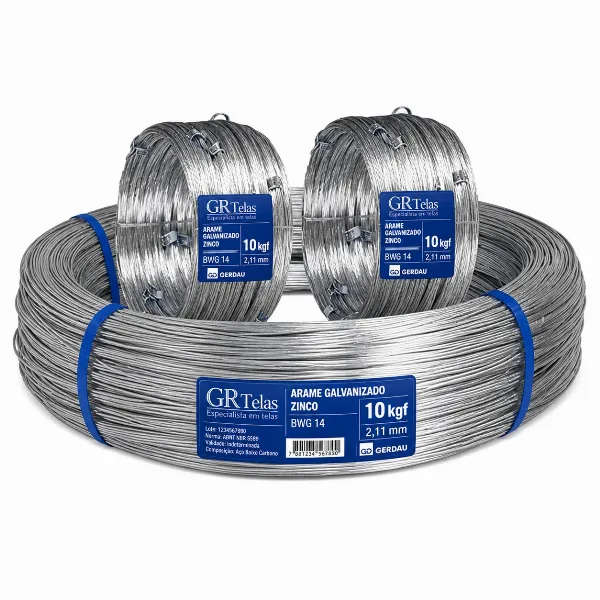 ARAME LISO GALVANIZADO 16 — GR Telas, fábrica em Curitiba