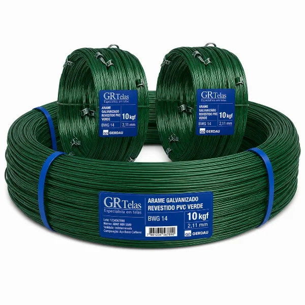 ARAME LISO 16 PVC — GR Telas, fábrica em Curitiba